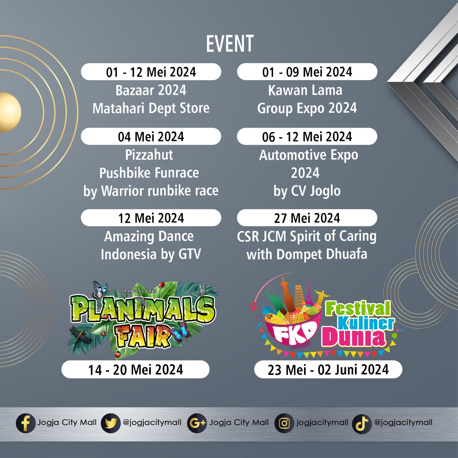 XTRAORDINARY ANNIVERSARY JOGJA CITY MALL