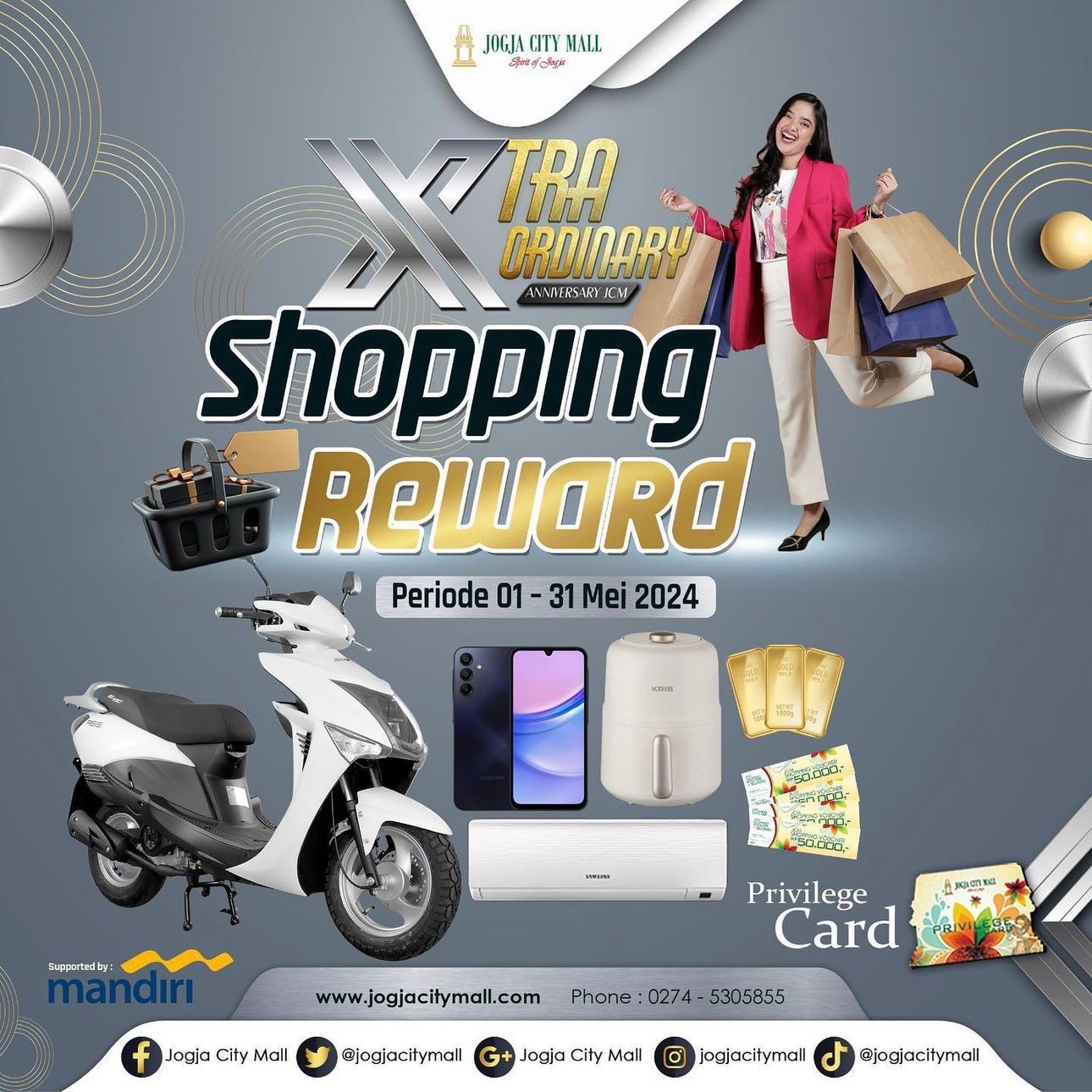 SHOPPING REWARD SPECIAL ANNIVERSARY JCM