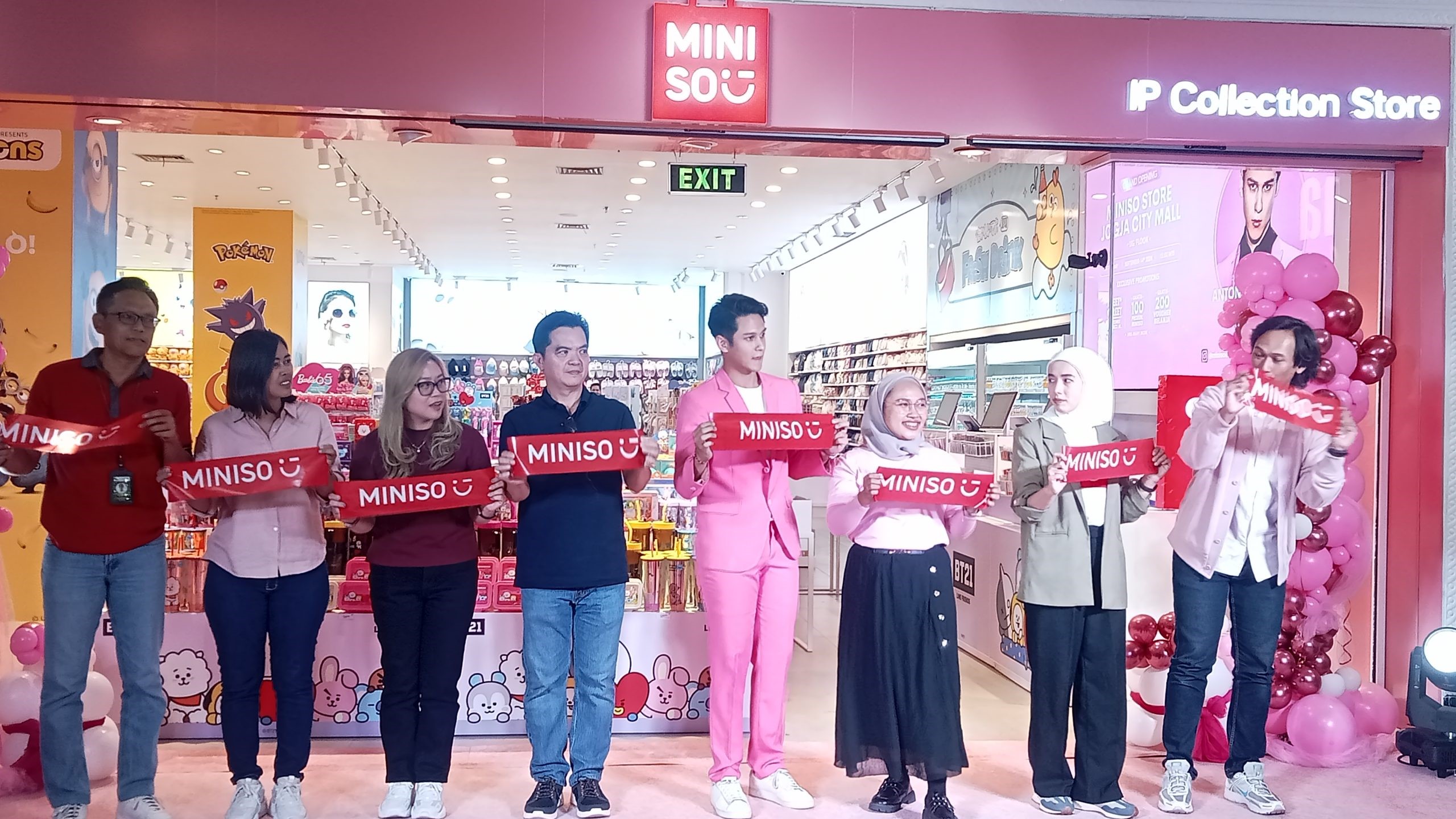 GRAND OPENING MINISO PINK : MINISO PINK RESMI HADIR DI JOGJA CITY MALL