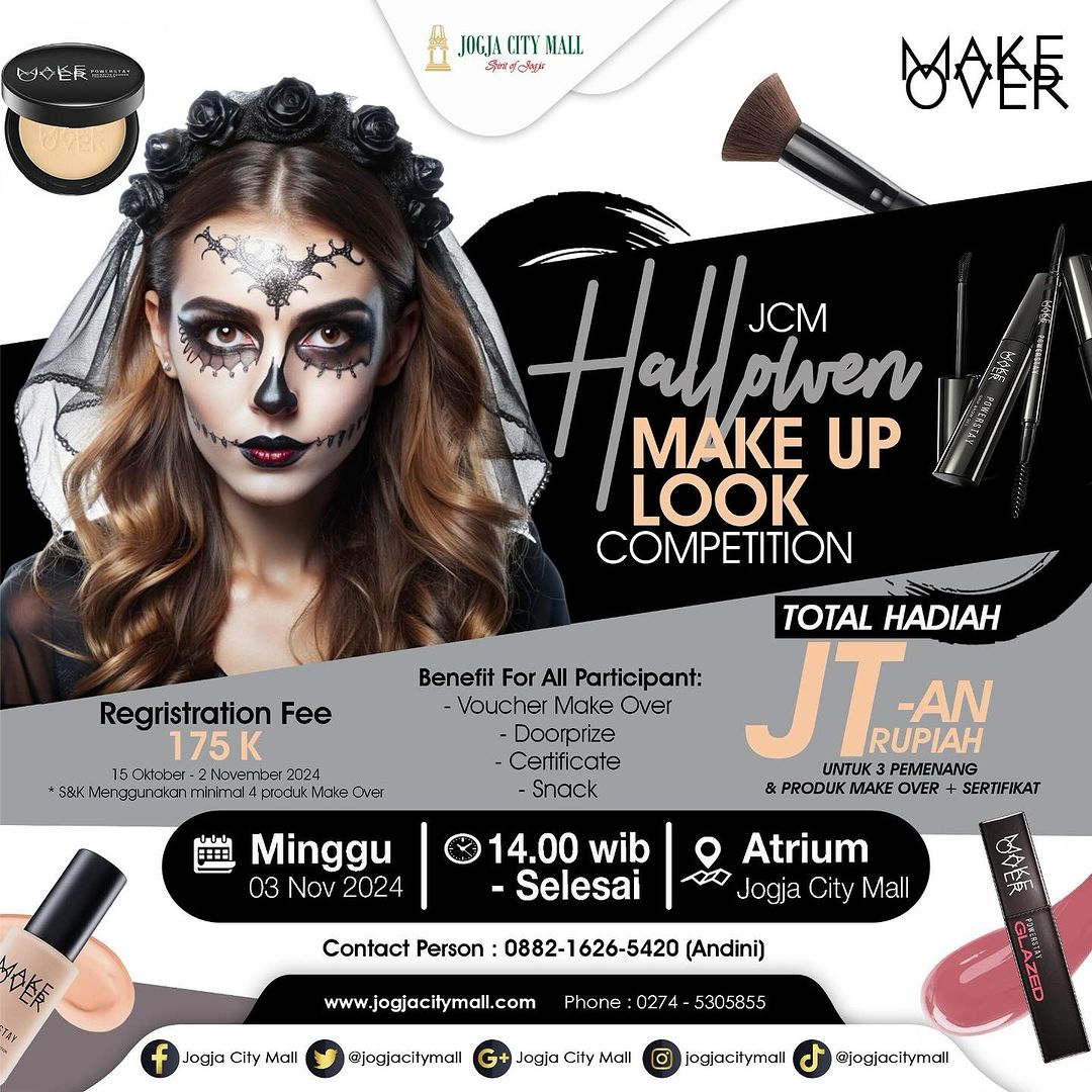 HALLOWEEN MAKE UP LOOK COMPETITION