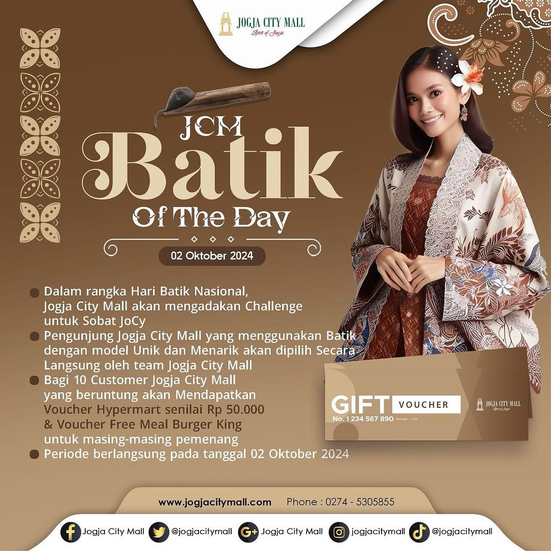 SPECIAL PROMO JCM BATIK OF THE DAY 