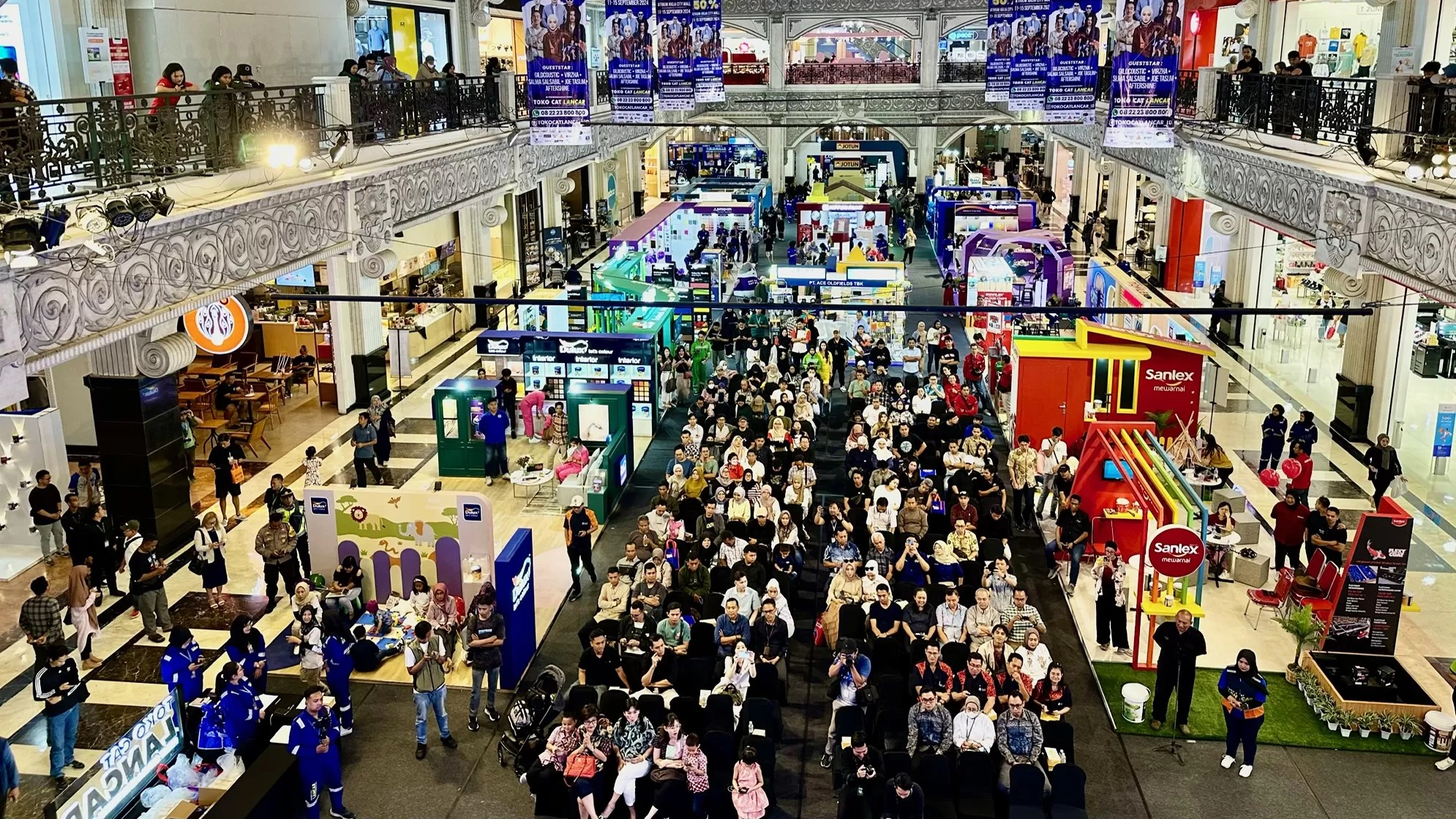 EVENT SEPTEMBER 2024 : TOKO CAT LANCAR GELAR PAMERAN MEGAH DI JCM, UNDANG GILGA SAHID HINGGA VIRZA