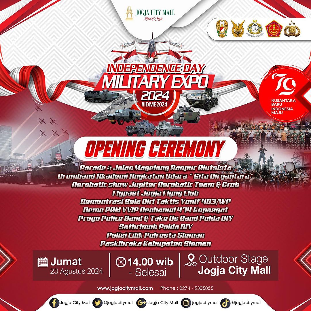 OPENING CEREMONY INDEPENDENCE DAY MILITARY EXPO 2024