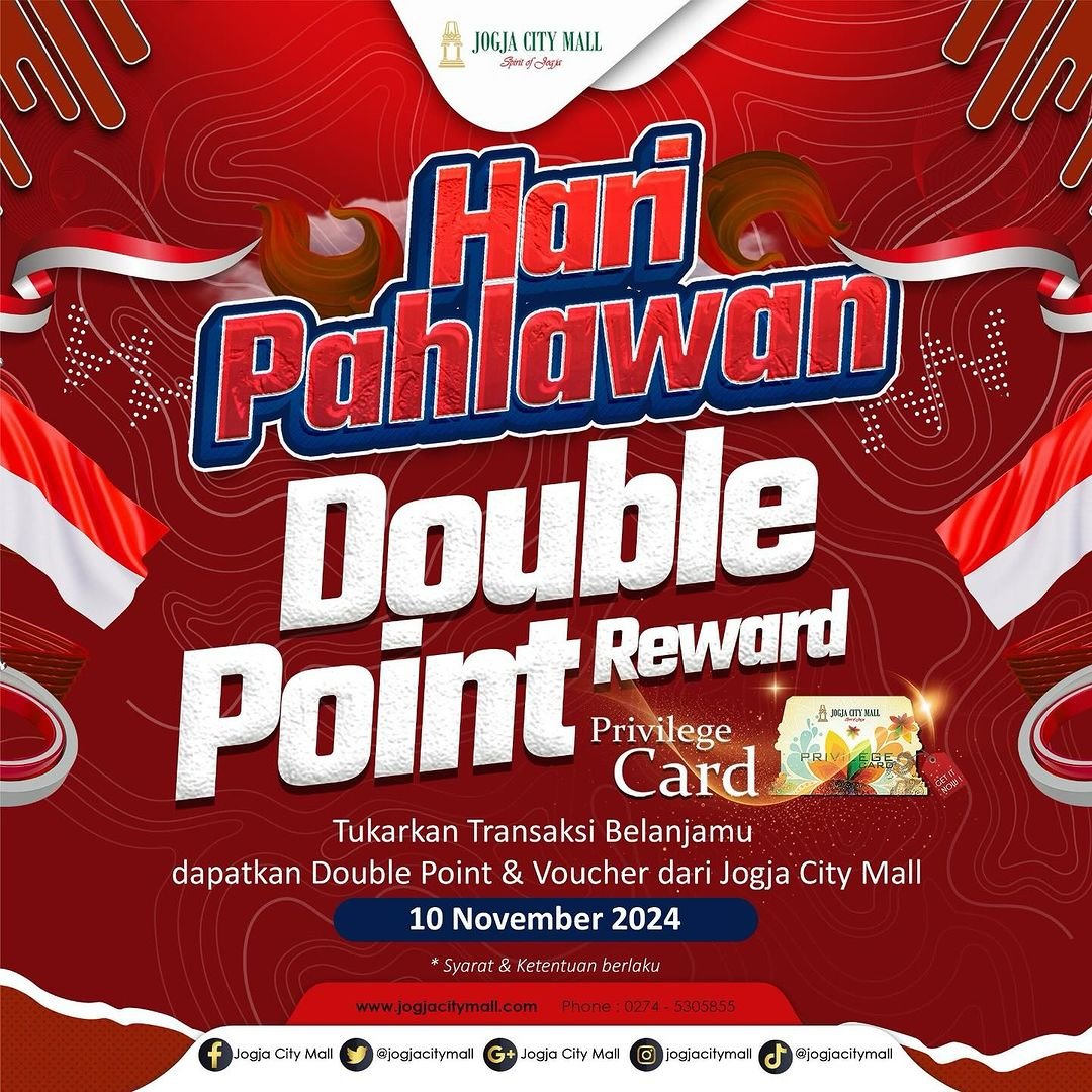 HARI PAHLAWAN DOUBLE POINT