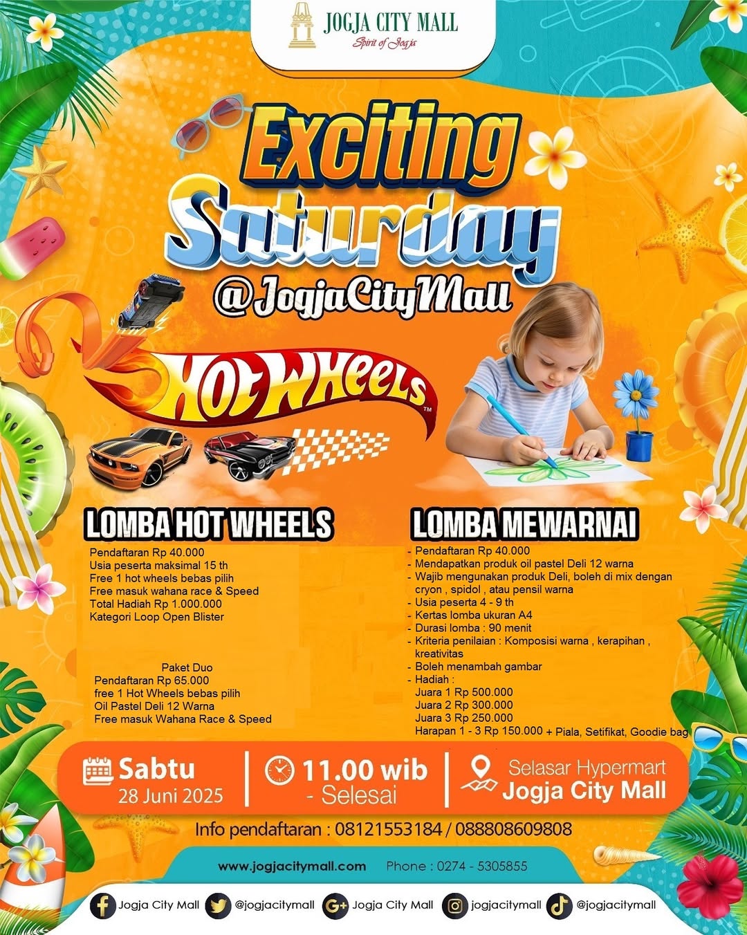 HOT WHEELS & COLORING COMPETITION