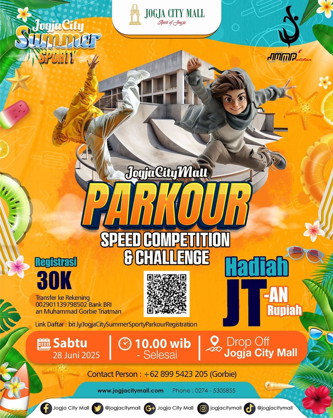 JCM PARKOUR SPEED COMPETITION & CHALLENGE
