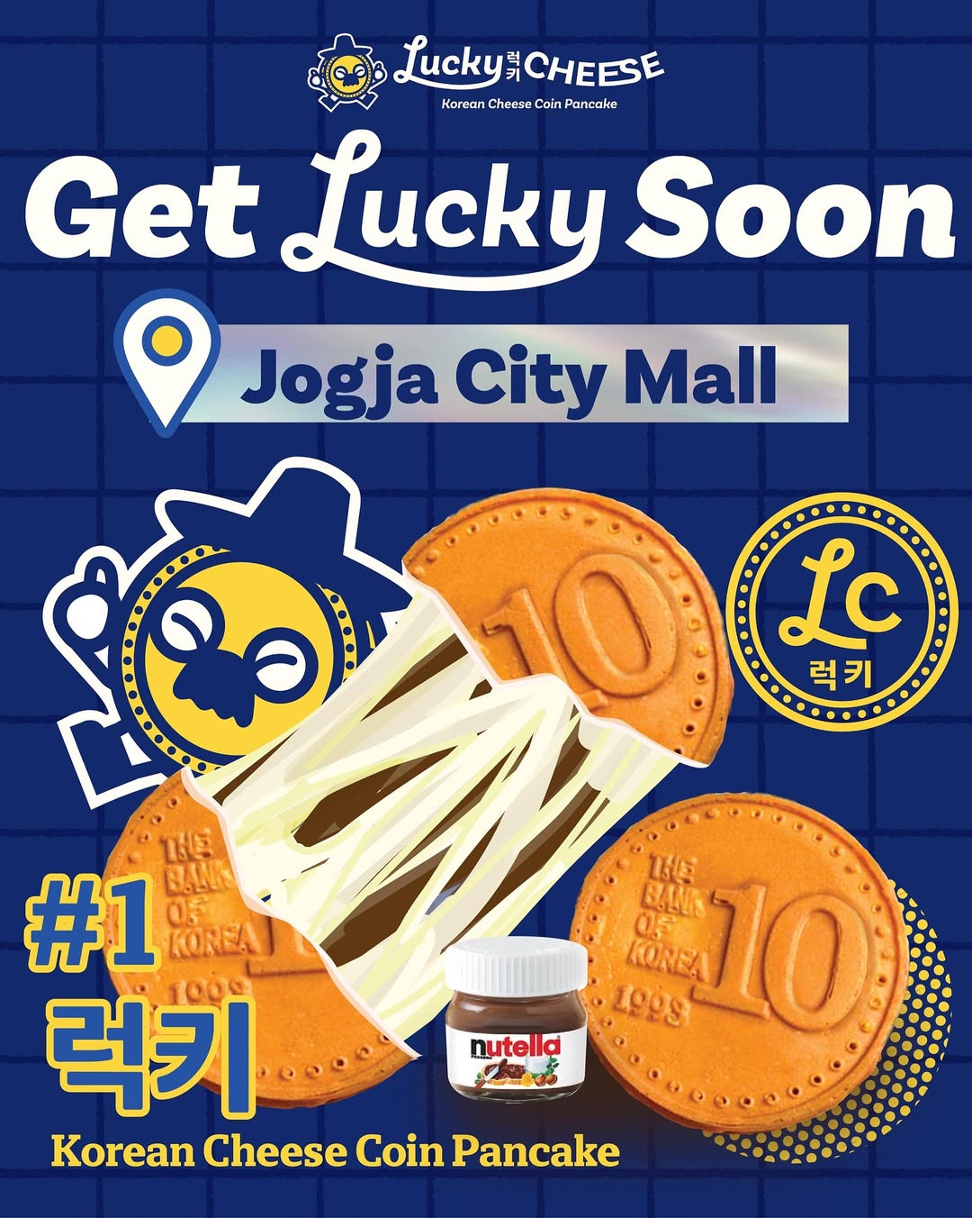 NOW OPEN ! LUCKY CHEESE