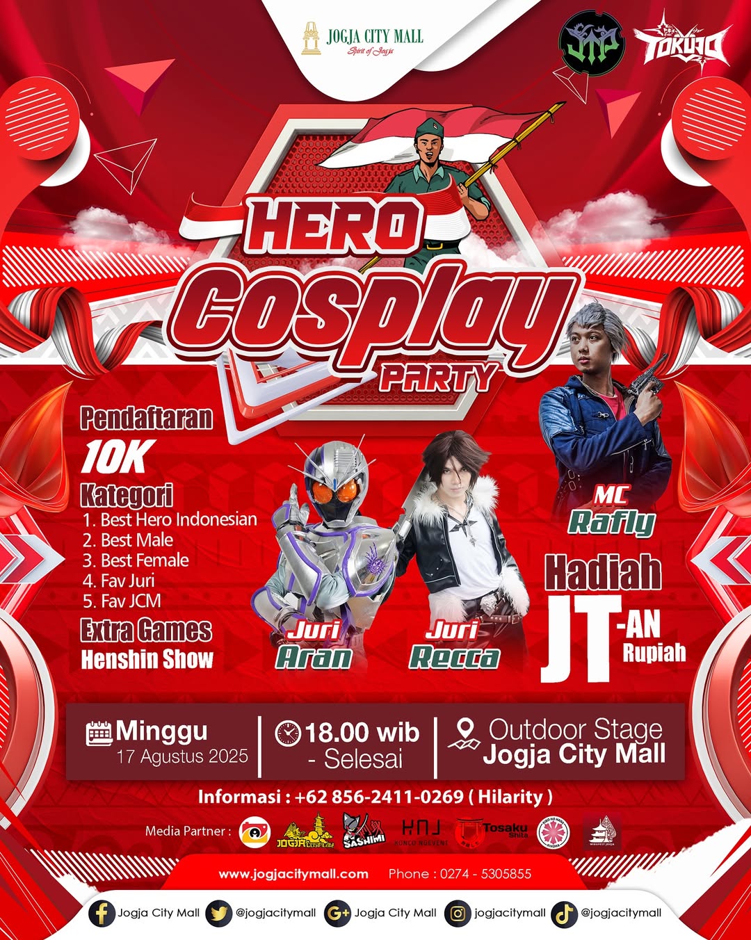 JOGJA CITY MALL PRESENTS HERO COSPLAY PARTY