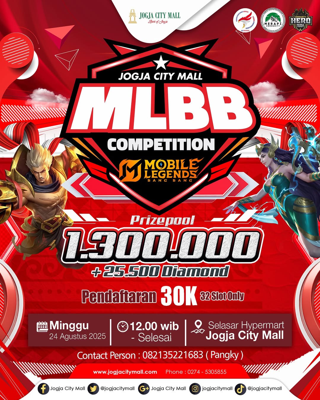  JOGJA CITY MALL MLBB COMPETITION