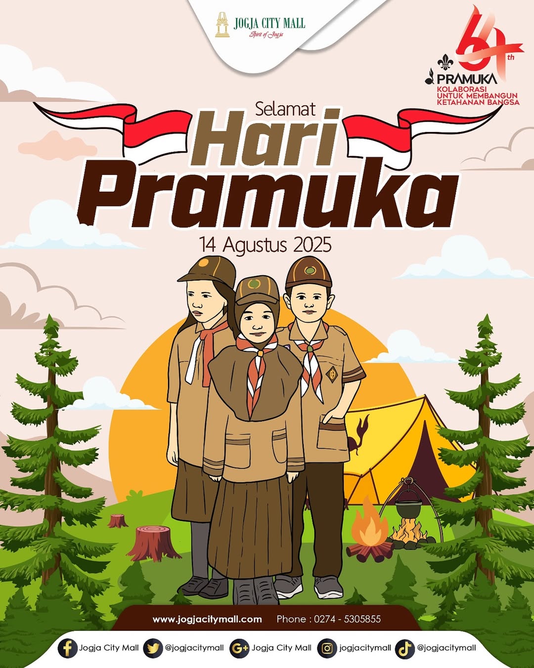 SELAMAT HARI PRAMUKA KE-64