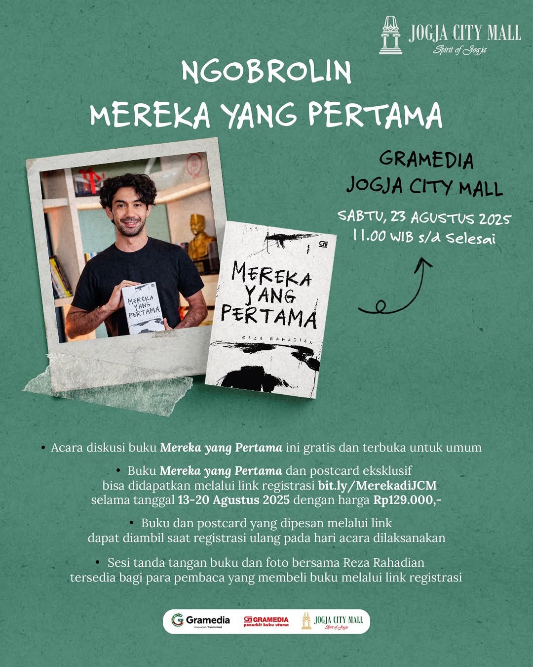 MEET & GREET - REZA RAHARDIAN
