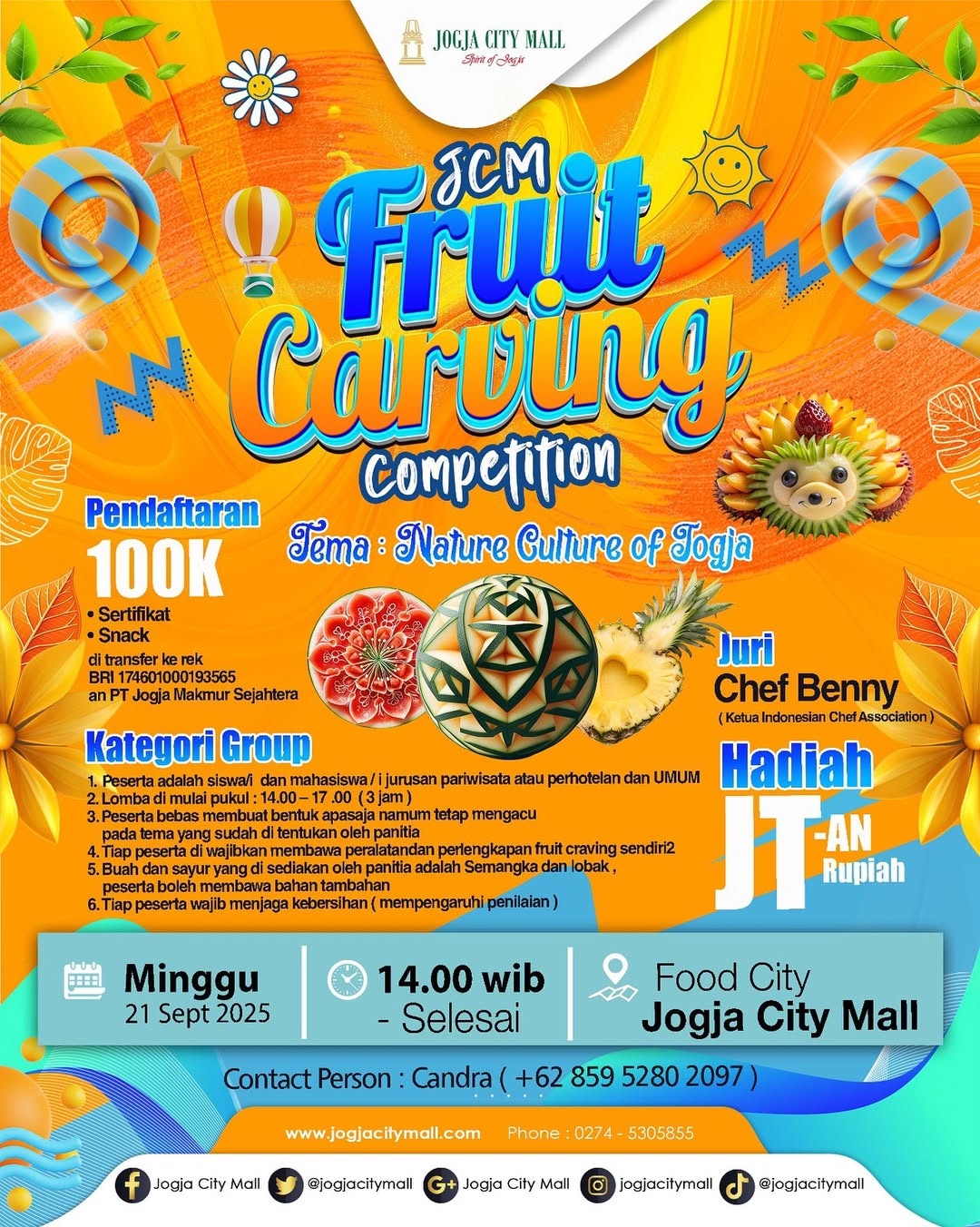 JCM FRUIT CARVING COMPETITION