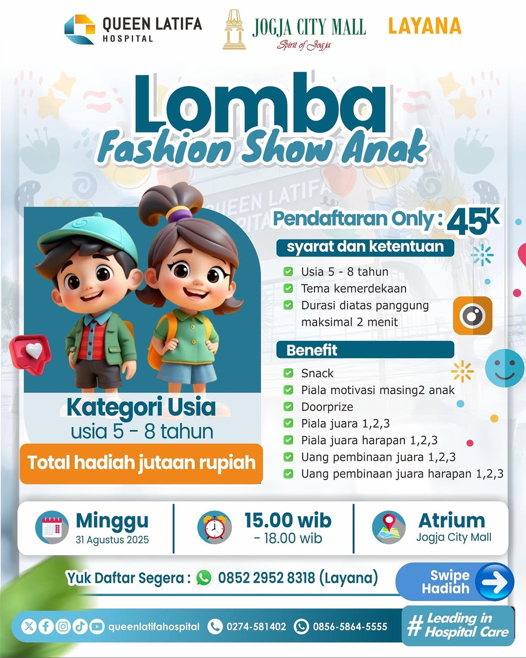 LOMBA FASHION SHOW ANAK