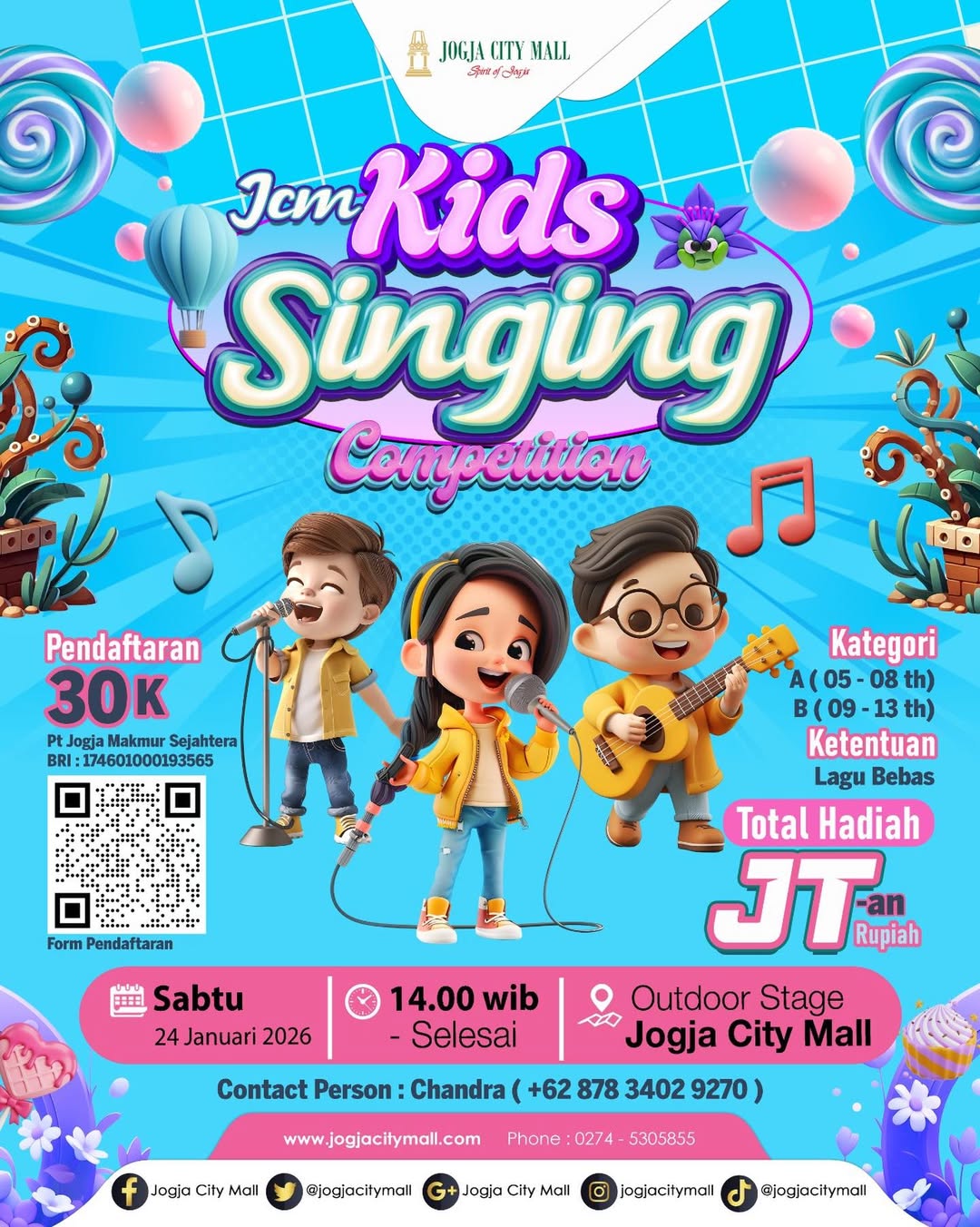 JCM KIDS SINGING COMPETITION