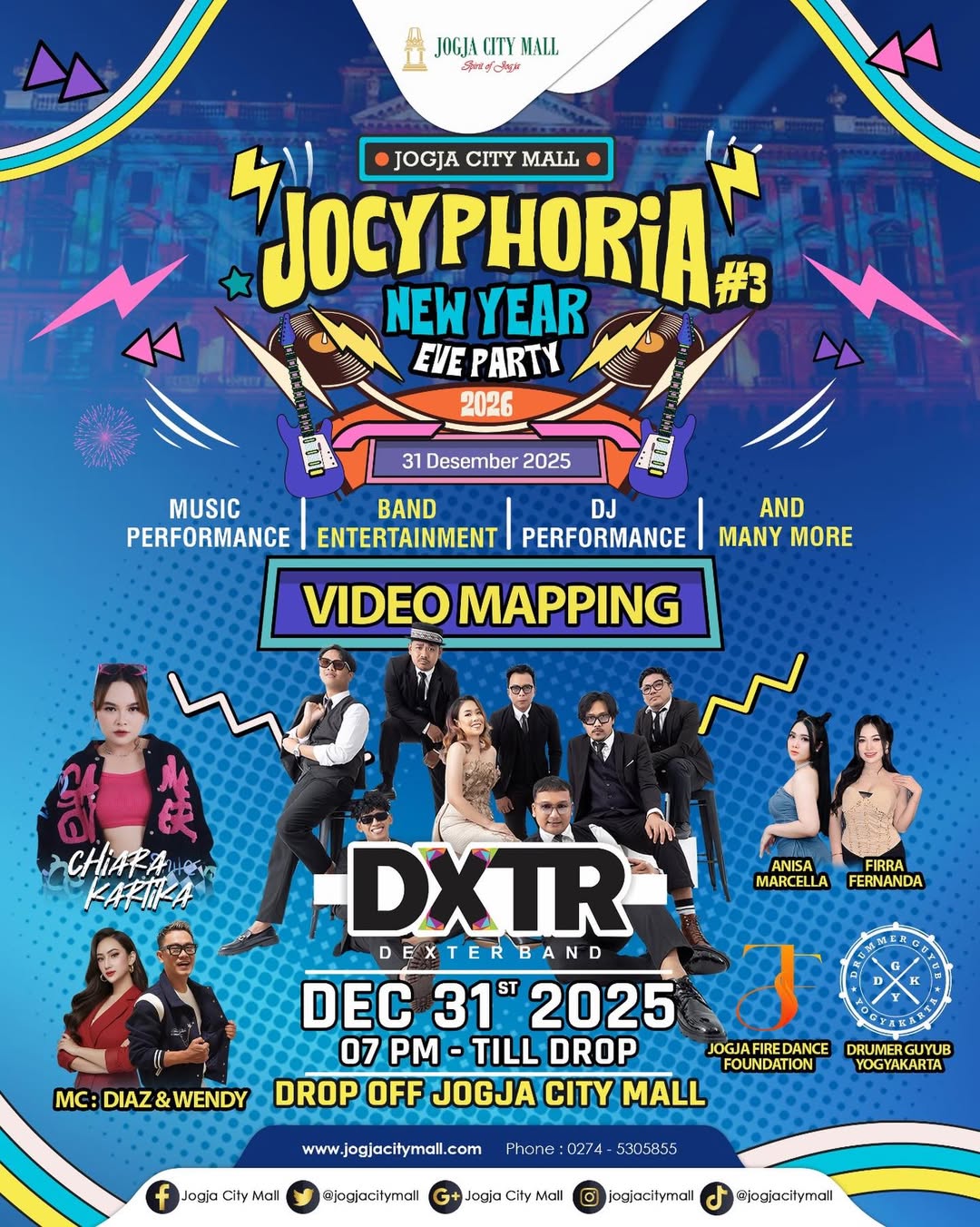 JOCYPHORIA #3 NEW YEAR EVE PARTY