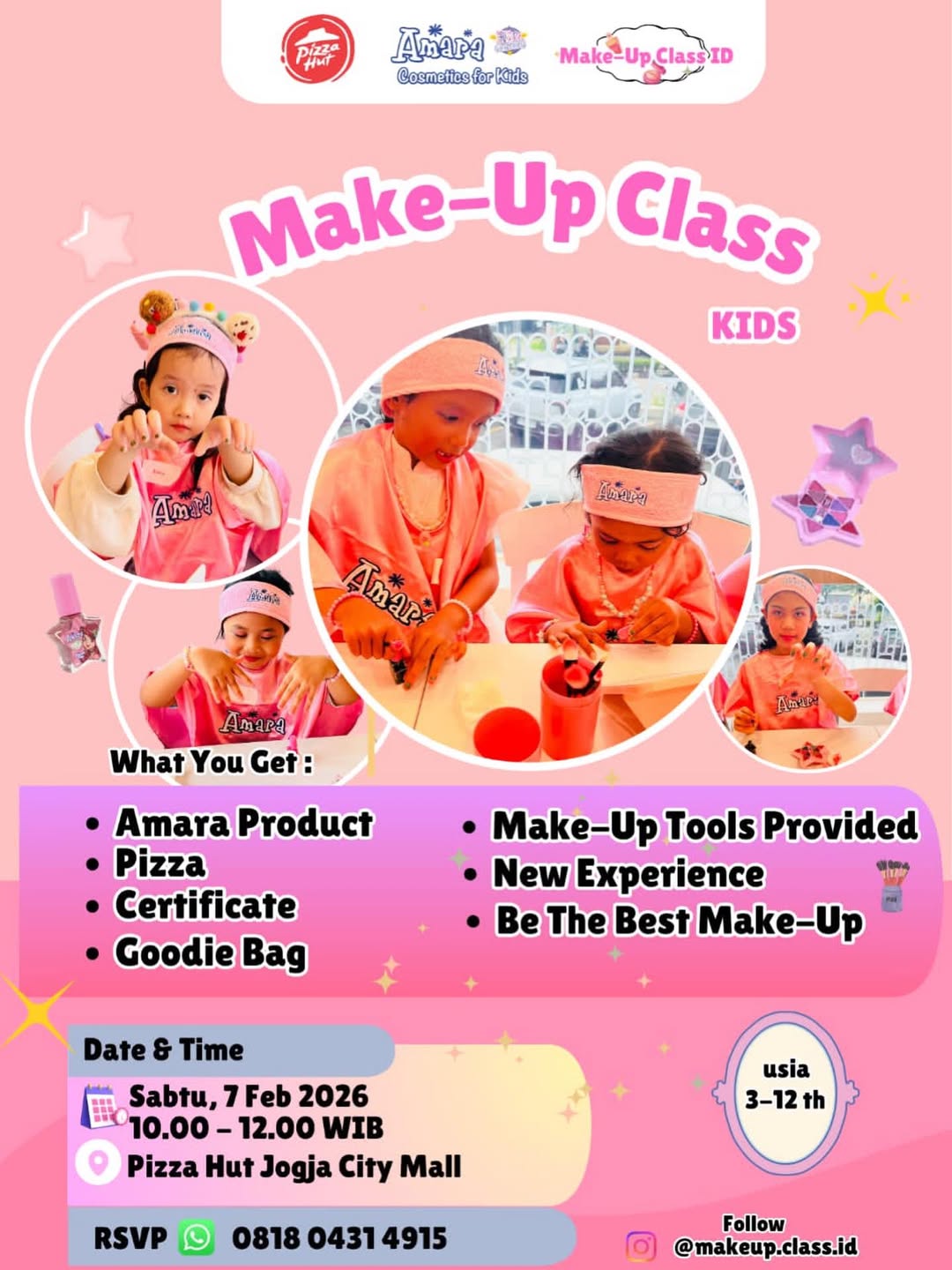 MAKE-UP CLASS FOR KIDS JOGJA