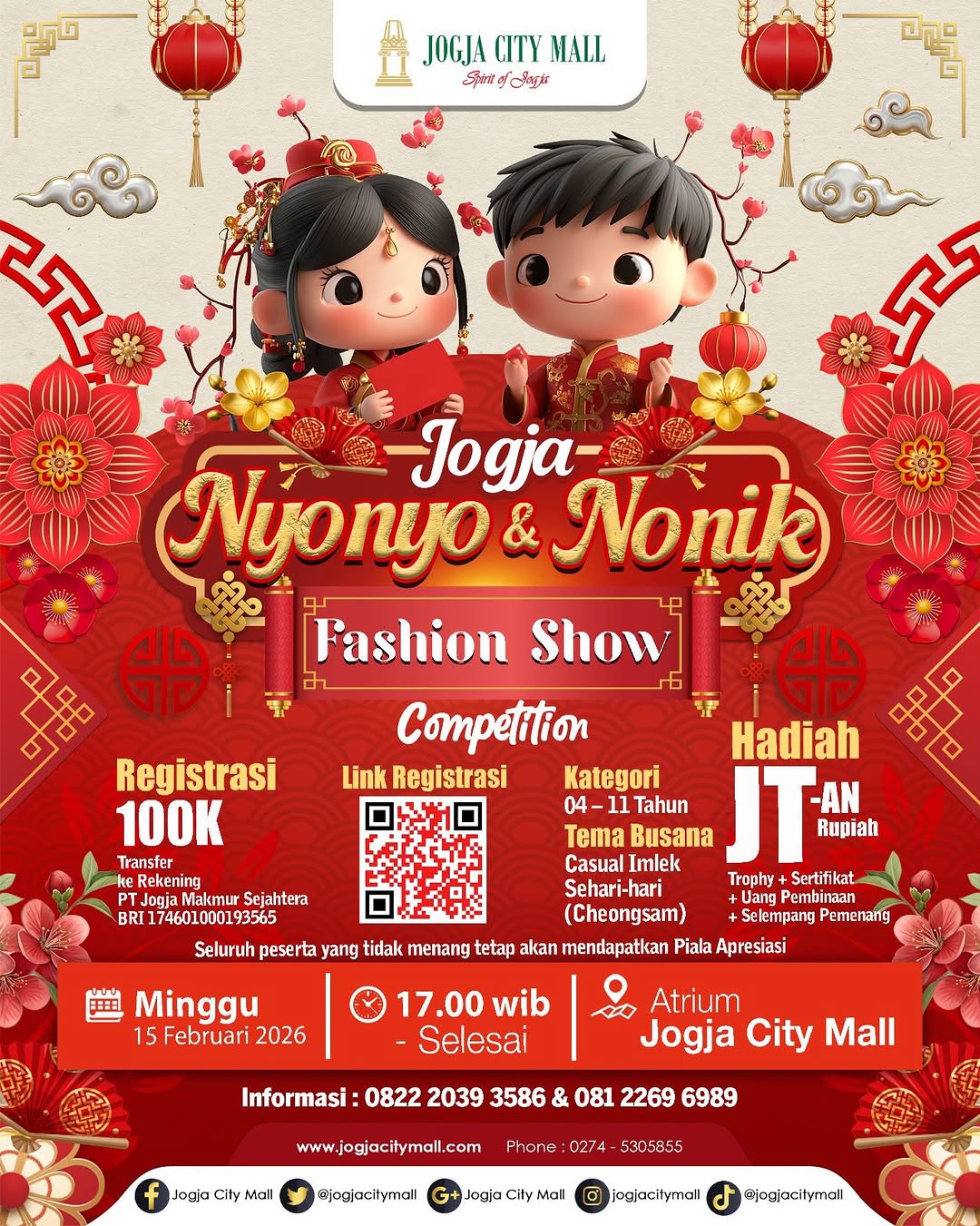 JOGJA NYONYO & NONIK FASHION SHOW COMPETITION