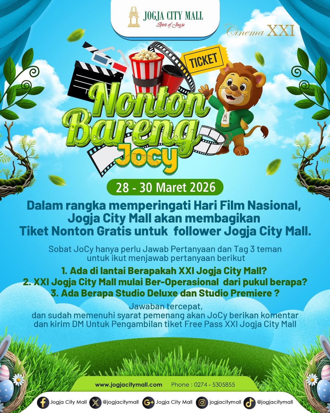 NONTON BARENG JOCY !