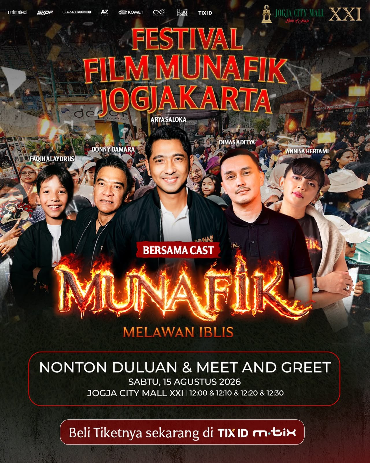 Siap Merasakan Terornya? Festival Film MUNAFIK: MELAWAN IBLIS Hadir di Jogja City Mall!